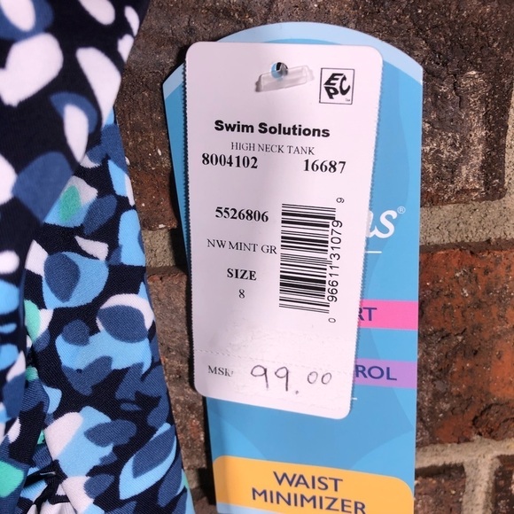 SWIM Solutions High Neck One Piece Swimsuit - Picture 4 of 7